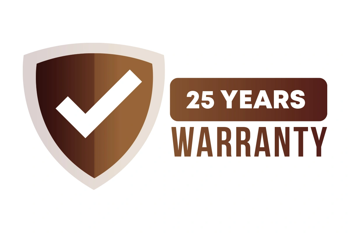 Arcdeco interior design company in Chennai offering 25 years warranty for premium materials and craftsmanship.